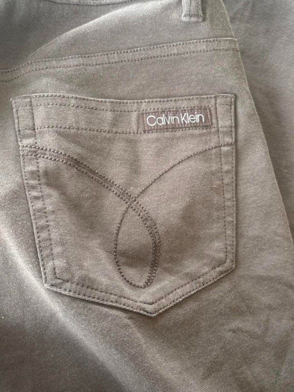 Calvin Klein Jeans Women's Brown and Khaki Jeans